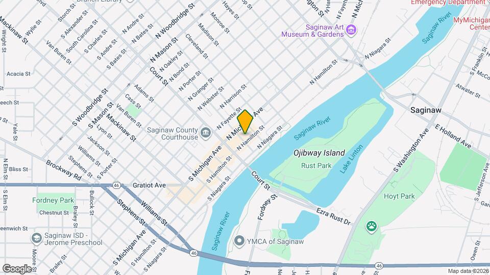 201 N Hamilton St Mapa y Detalles de la Ubicación