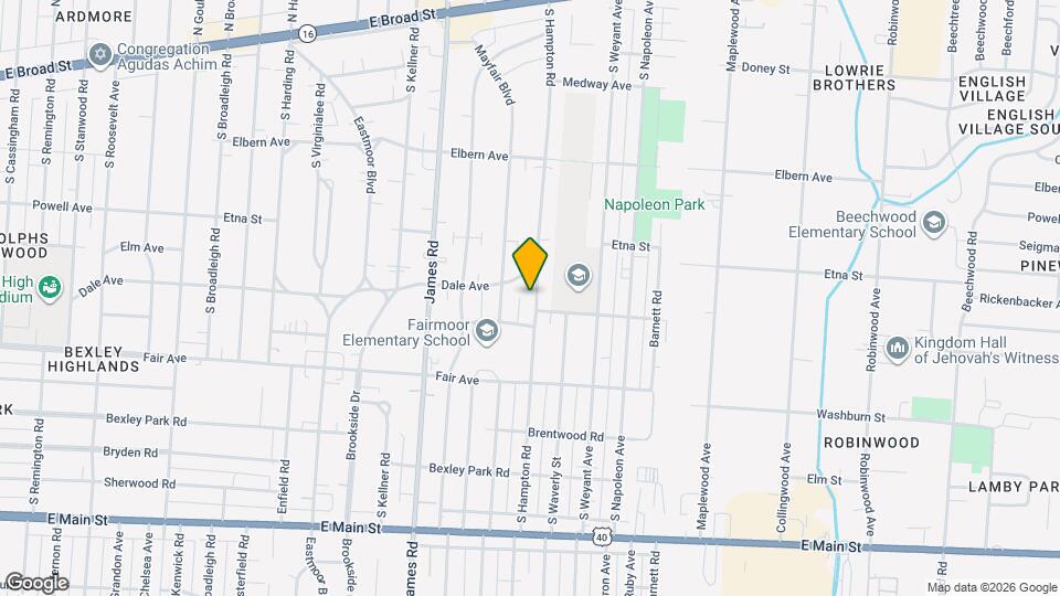 417 S Hampton Rd Mapa y Detalles de la Ubicación