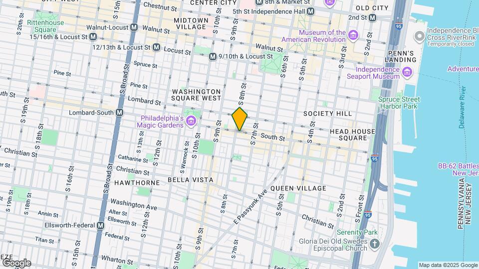 740 South St Map and Location Details