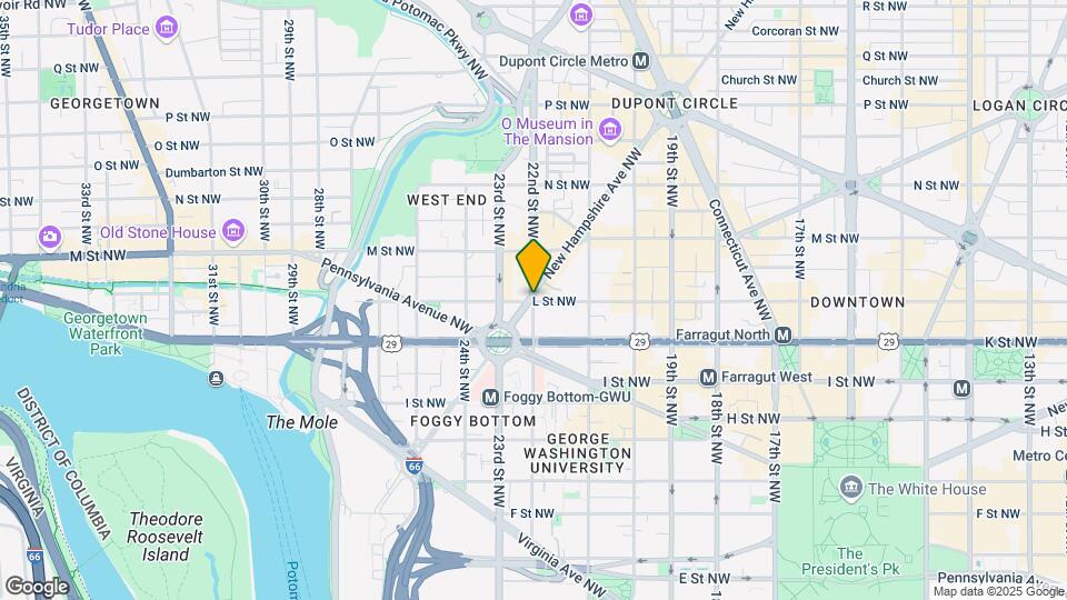 1099 22nd St NW Map and Location Details