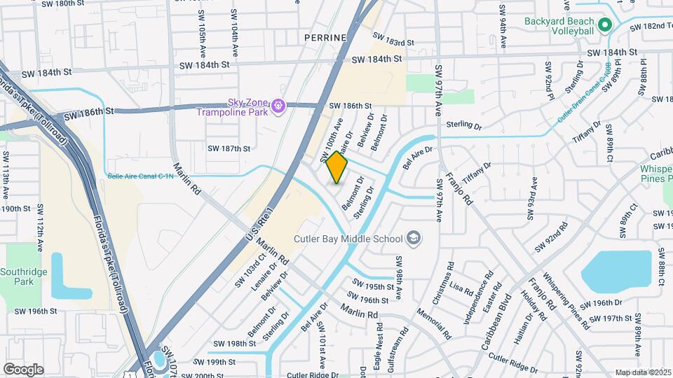 18900 Belview Dr Map and Location Details