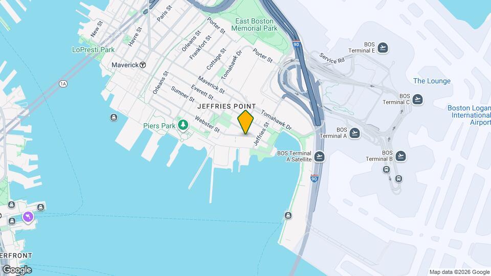 275 Webster St, Unit #3 Map and Location Details