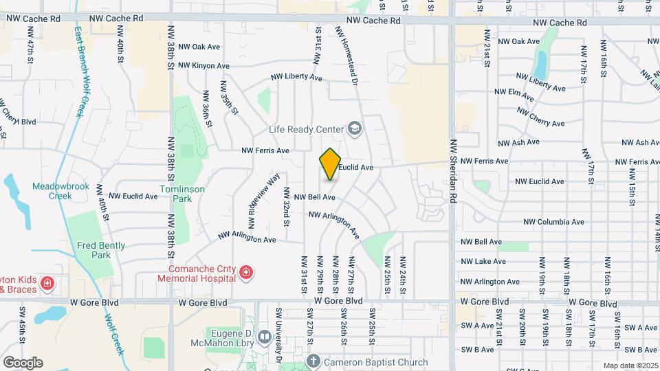 406 NW 30th St Map and Location Details