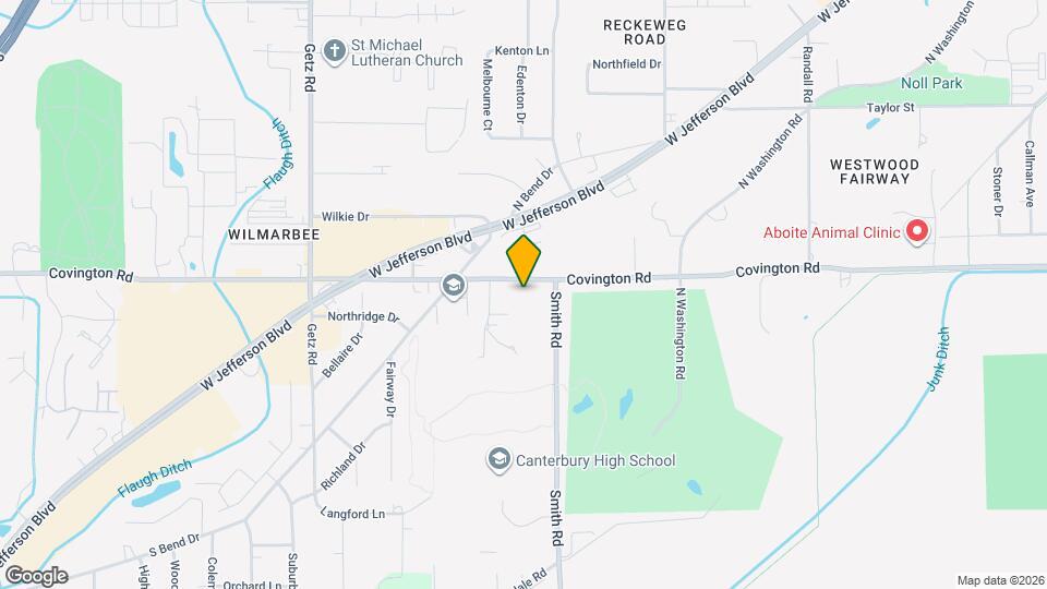 5437 Covington Rd Map and Location Details