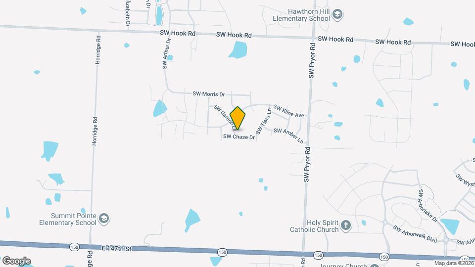 2116 SW Chase Dr Map and Location Details