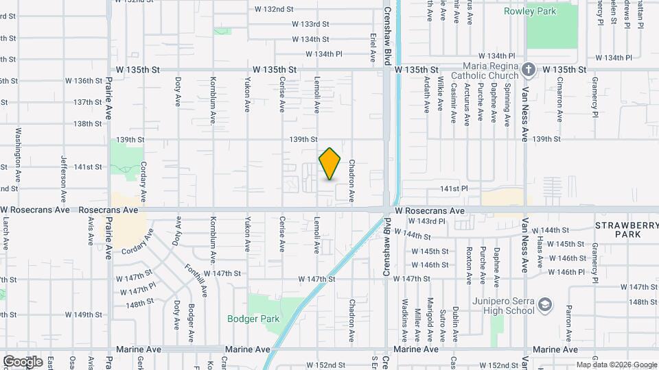 14102 Lemoli Ave Mapa y Detalles de la Ubicación