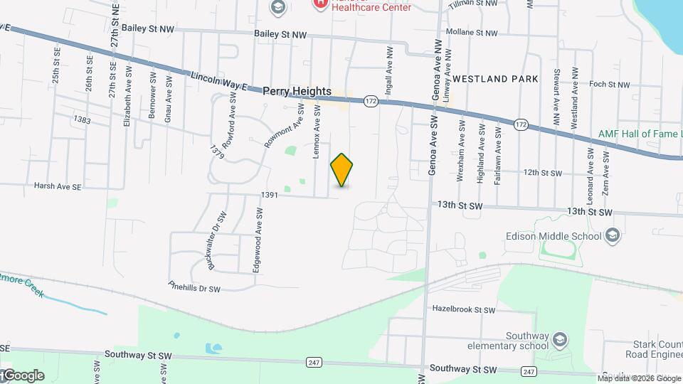 521 Hinderer Ave SW, Unit 521 Map and Location Details