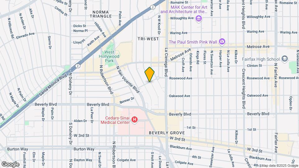 449 Westbourne Dr Map and Location Details