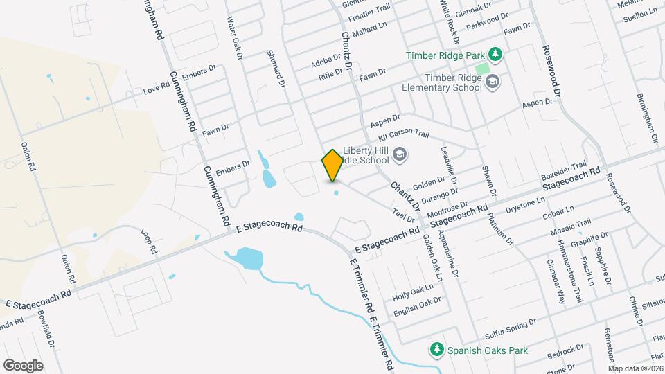 5313 Teal Dr Map and Location Details