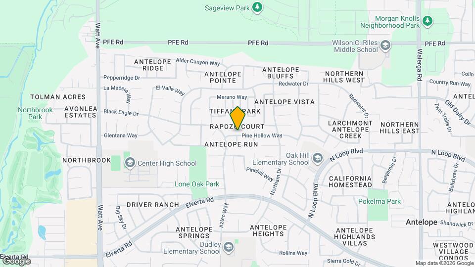 3549 Pine Hollow Way Map and Location Details