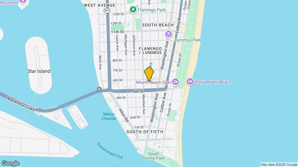 536 Euclid Ave Mapa y Detalles de la Ubicación