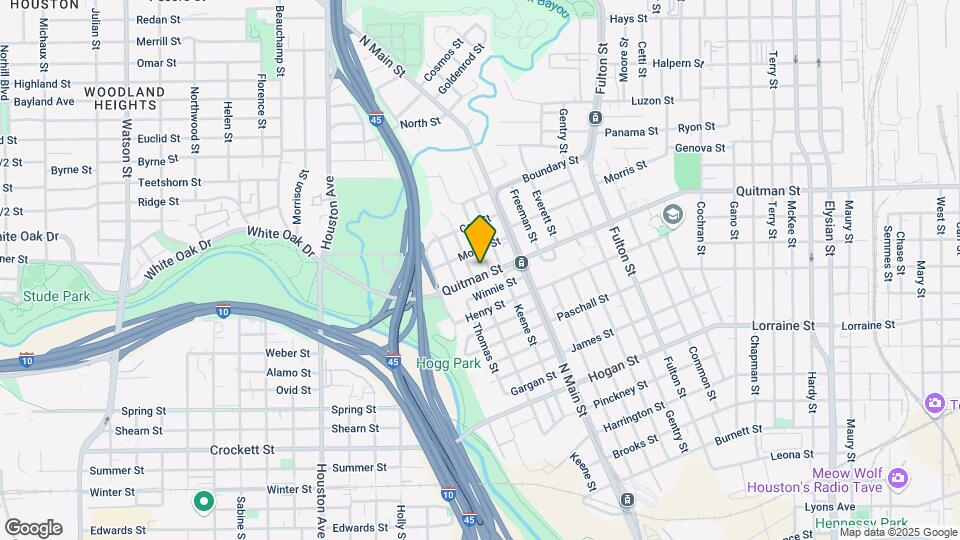 409 Quitman St Map and Location Details
