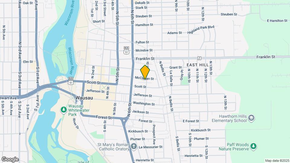 508 N 7th St Map and Location Details