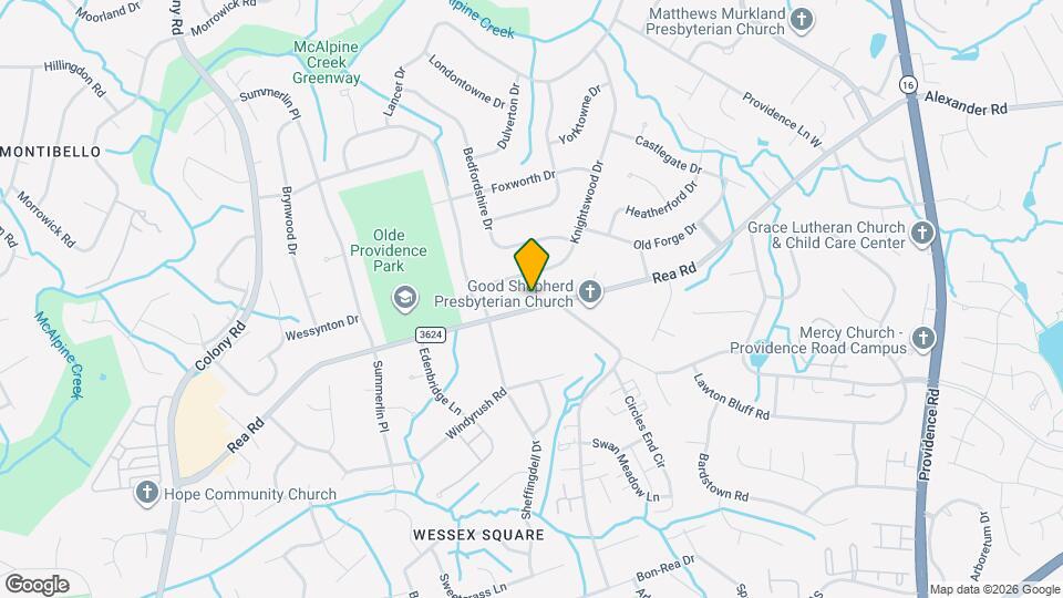 3430 Rea Rd Map and Location Details