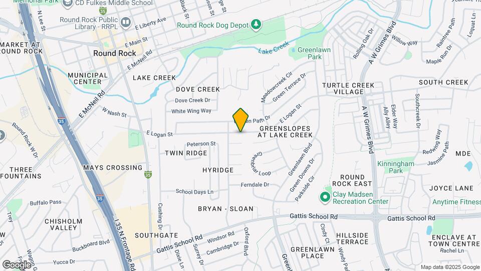 903 E Logan St Map and Location Details