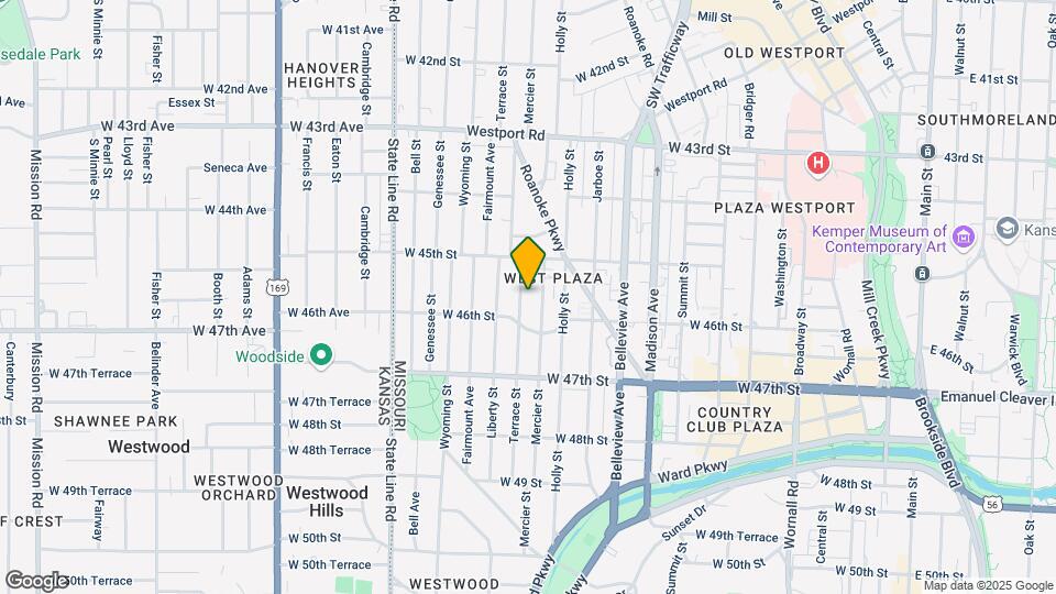 4531 Terrace St Map and Location Details