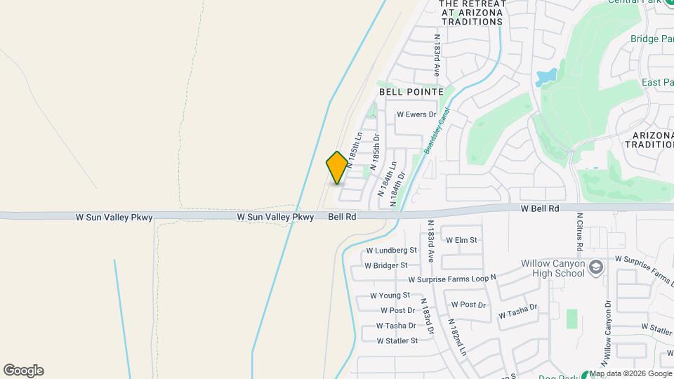 17102 N 185th Ln Map and Location Details