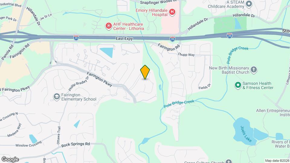 2649 Parrish Ct Map and Location Details