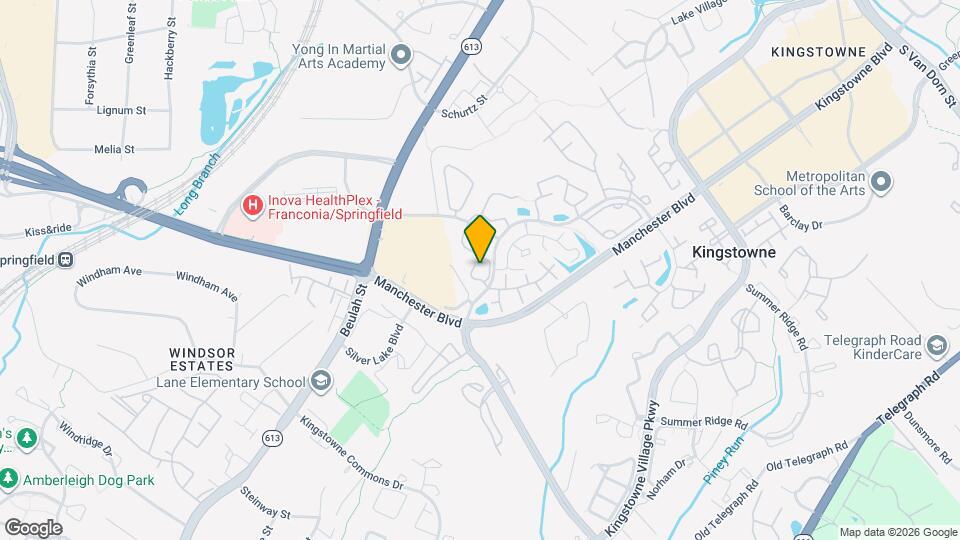 6118 Bristol Way Map and Location Details