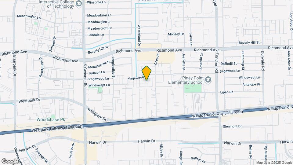 3542 Ocee St Map and Location Details