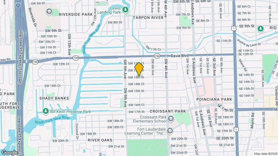 808 SW 14th St Map and Location Details