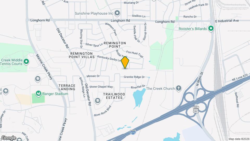 817 Kentucky Derby Ln Map and Location Details