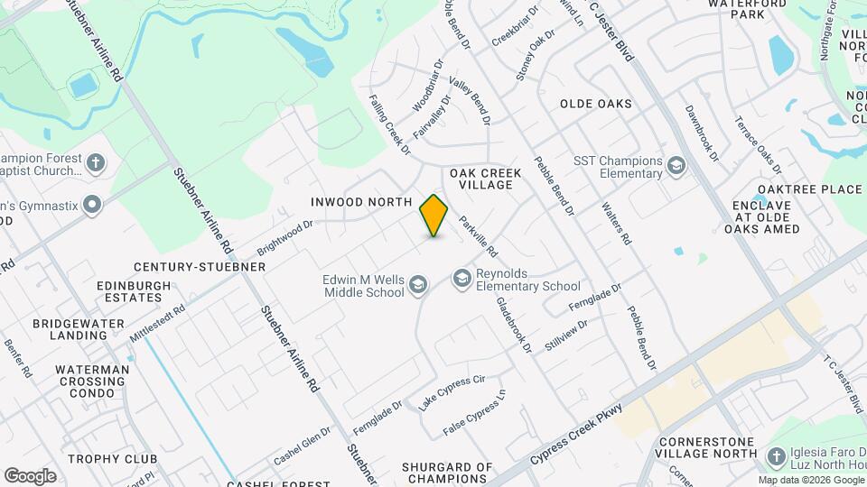 4007 Mossy banks Ln Map and Location Details