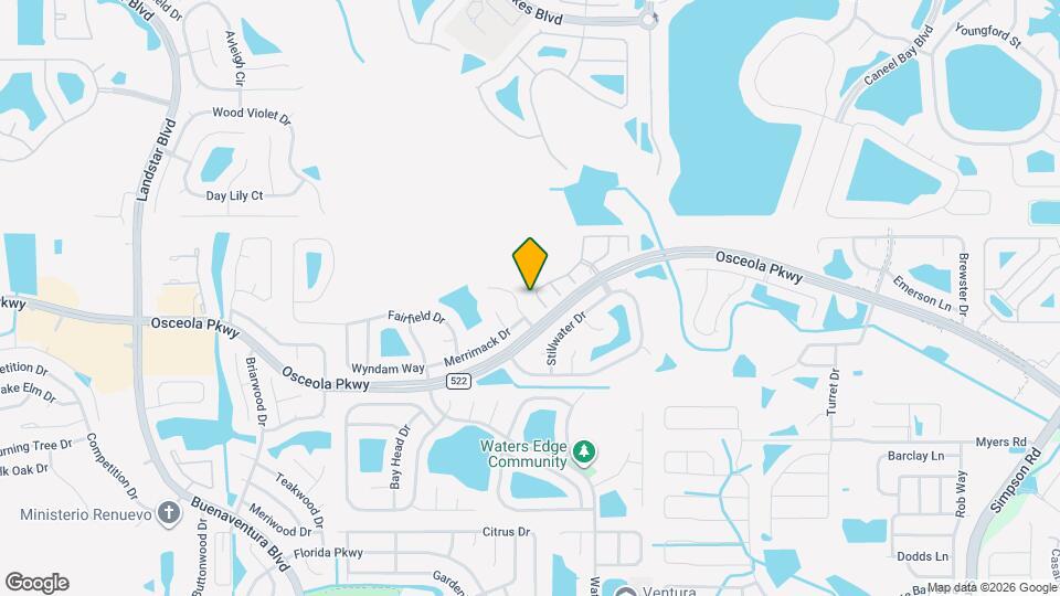 3128 Sandy Shore Ln Map and Location Details