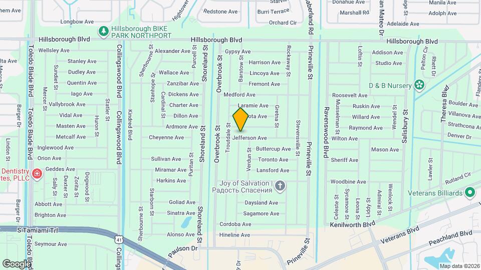 18324 Jefferson Ave Mapa y Detalles de la Ubicación