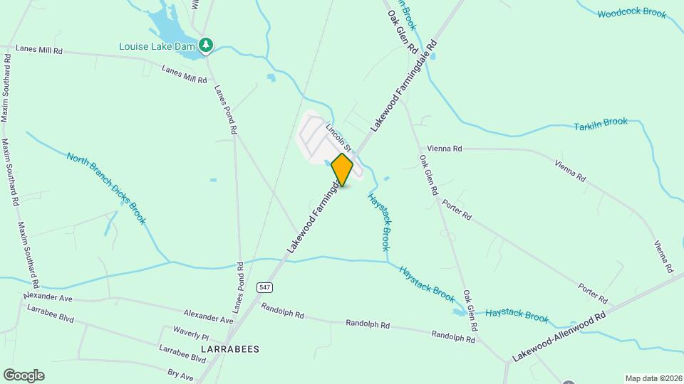 1097 Lakewood Farmingdale Rd Map and Location Details