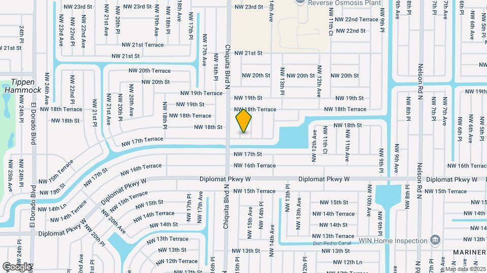 1701 NW 15th Pl Map and Location Details
