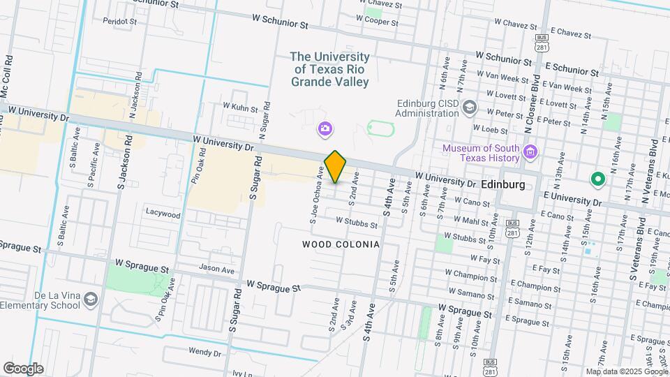 210 S 1st Ave Map and Location Details