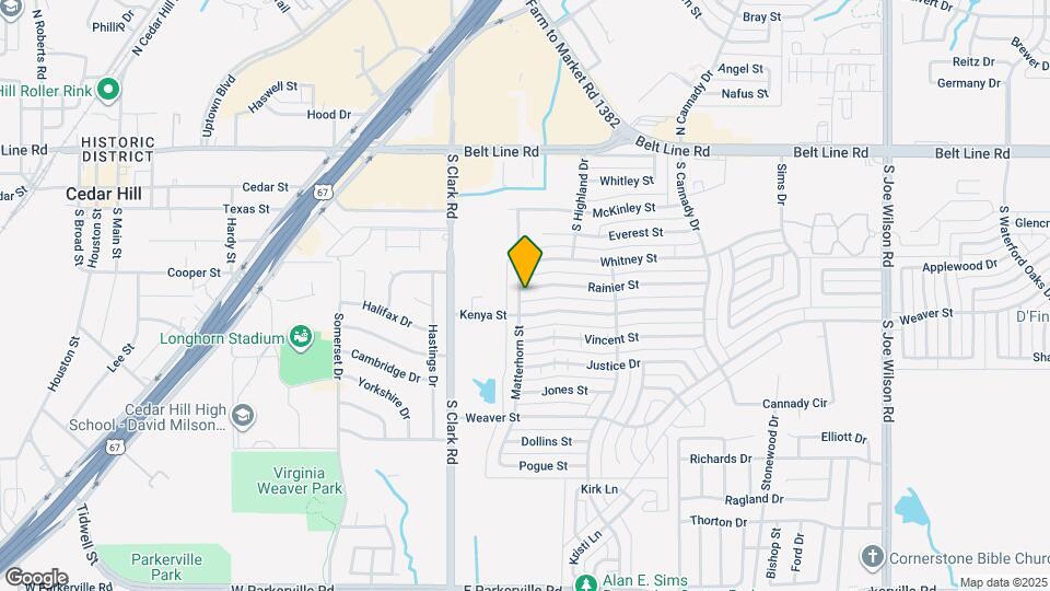 401 Rainier St Map and Location Details