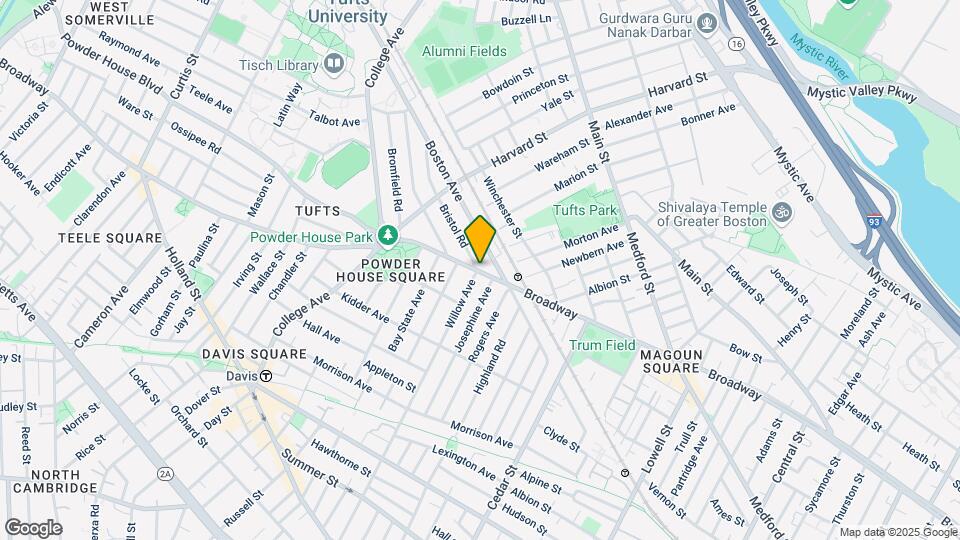 716 Broadway, Unit 3 Map and Location Details