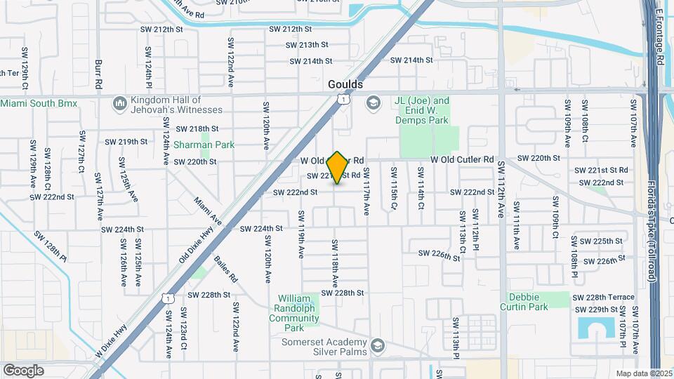 11795 SW 222nd St-Unit -117-A Mapa y Detalles de la Ubicación