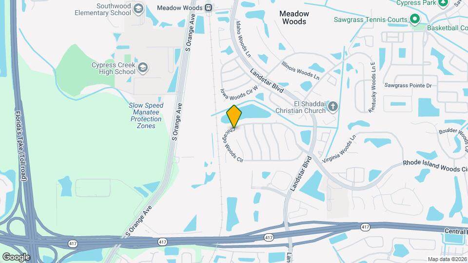 330 Chicago Woods Cir Map and Location Details