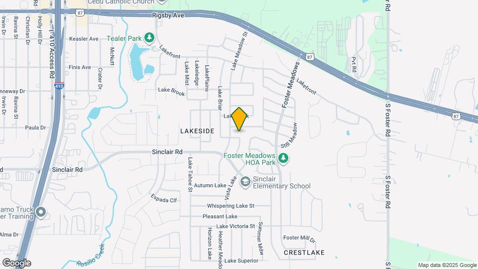 6115 Lake Kemp St Mapa y Detalles de la Ubicación