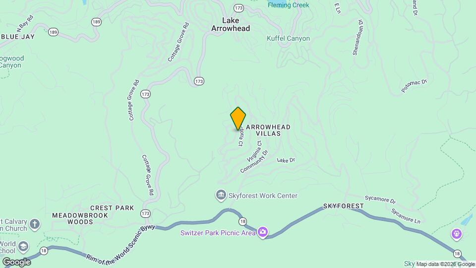 701 Pinnacle Dr Map and Location Details