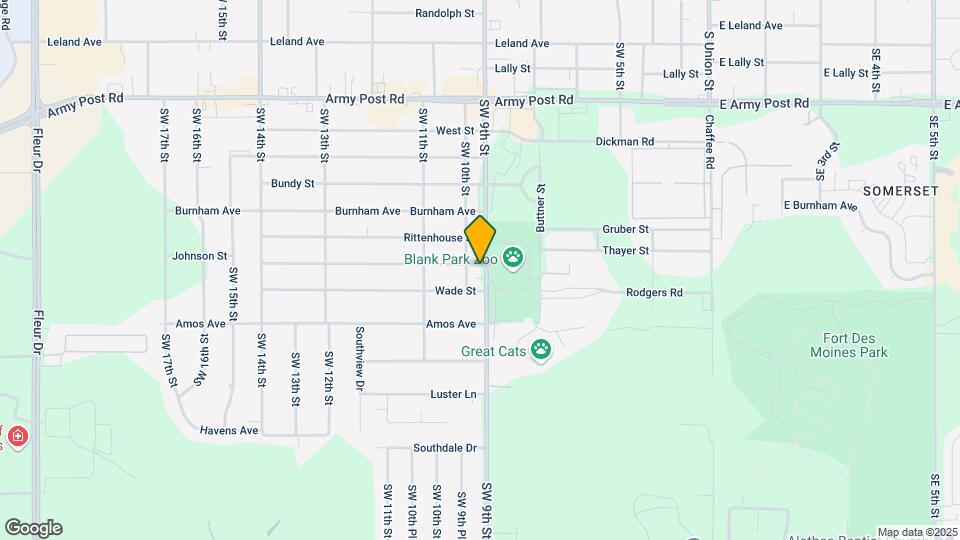 7000 SW 9th St Map and Location Details