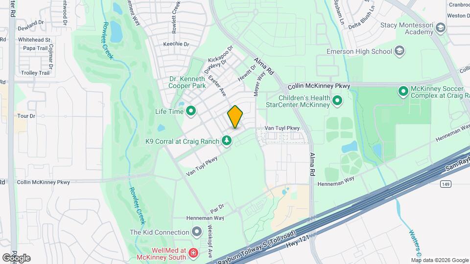 7400 Van Tuyl Pkwy Map and Location Details