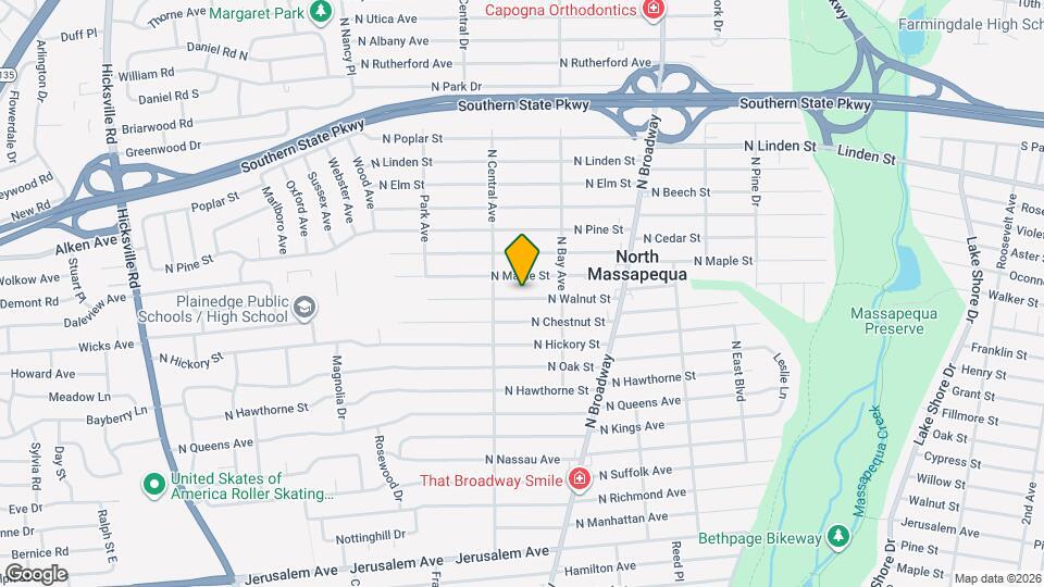 227 N Walnut St Map and Location Details