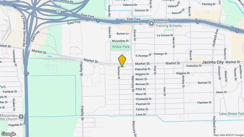 10209 Palestine St Map and Location Details