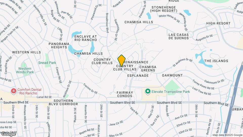 823 Country Club Dr SE Map and Location Details