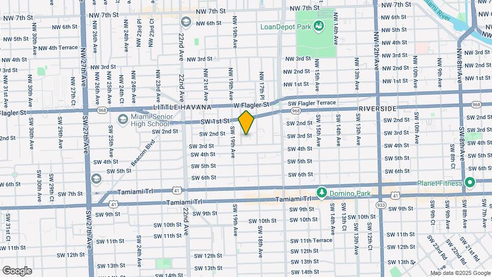 245 SW 18th Ct Map and Location Details