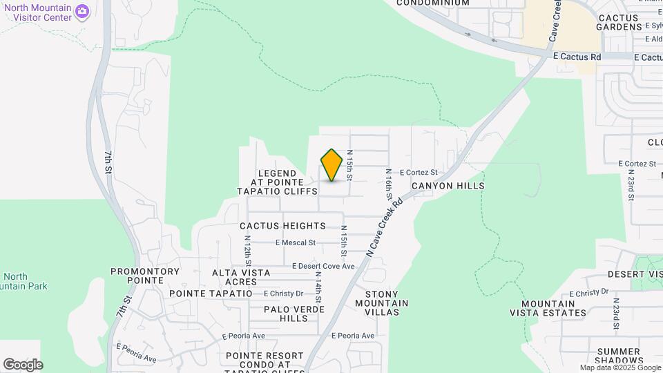 1417 E Lupine Ave Map and Location Details