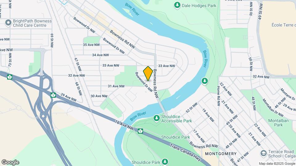 6120 Bowwood Dr NW Map and Location Details