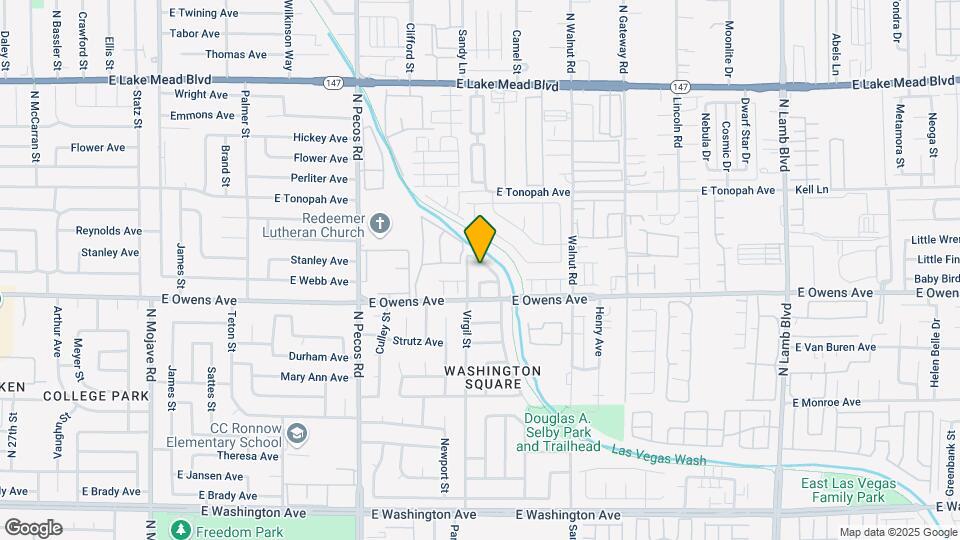 1655 Stevens Dr Map and Location Details