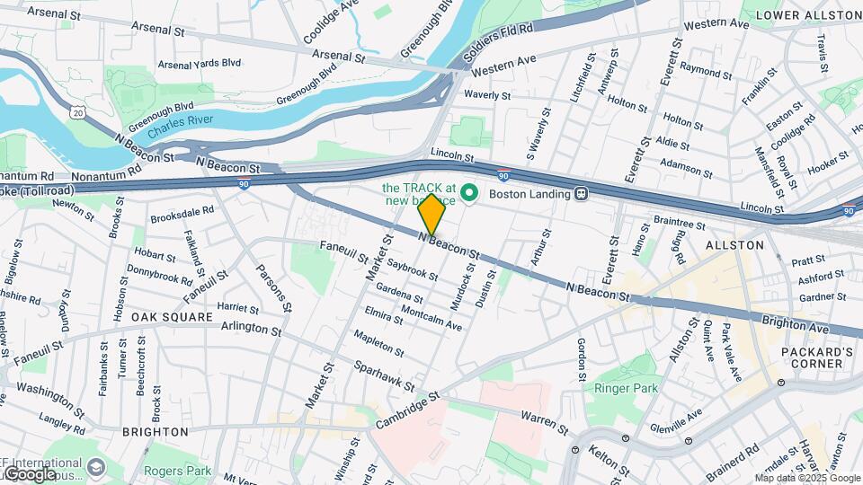 180 N Beacon St Map and Location Details