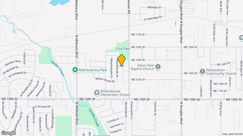 1403 Stonecrop Dr Map and Location Details