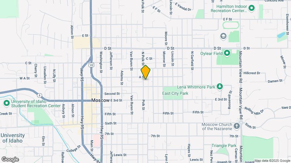 116 N Polk St Mapa y Detalles de la Ubicación